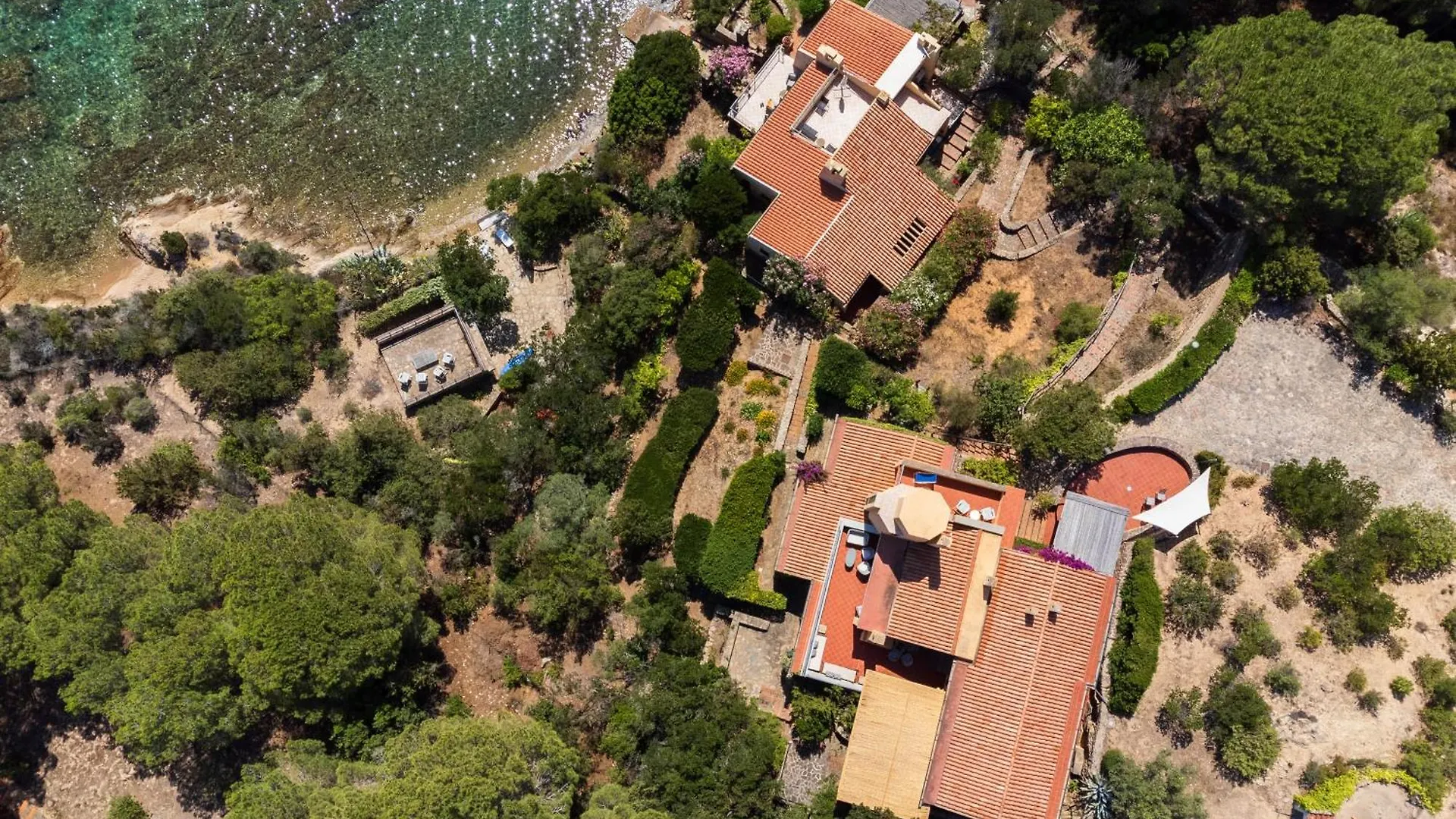 別荘 Villa La Torretta - Villa Sul Mare E Spiaggia Privata ポルト・タヴェルナ イタリア